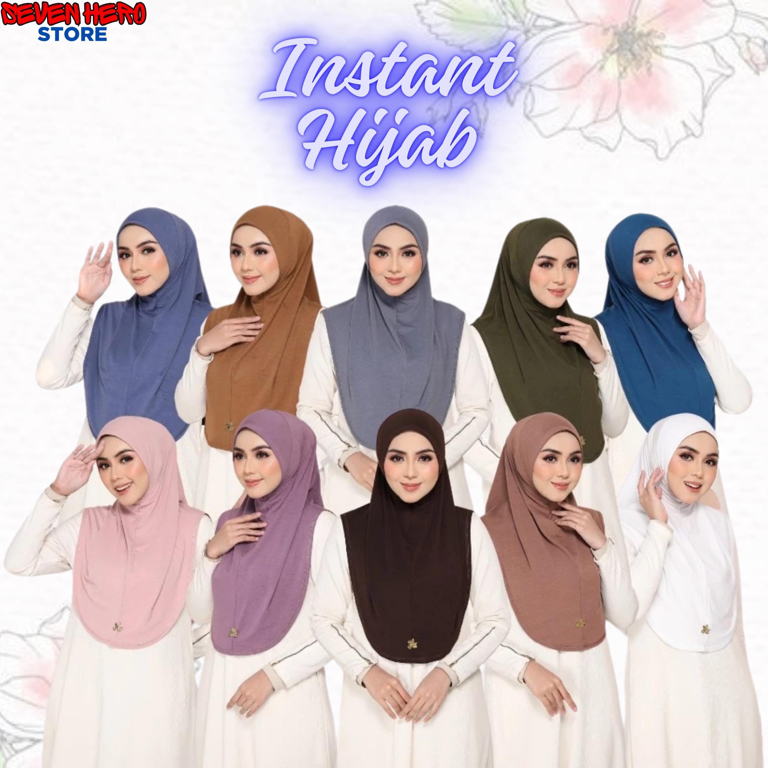 il_fullxfull.6655365853_mlod.jpg Cotton Instant Hijab Ready to Wear Gift for Her Gift for Women Wedding Gift Free Shipping - Image 1