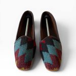 Women's Kilim Slippers I Handmade Women's Shoes I Women's Loafers EU 39 / UK 6